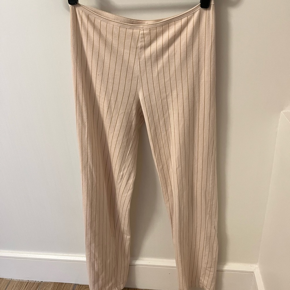 Vanity Fair Pink Striped Pajama Pants
